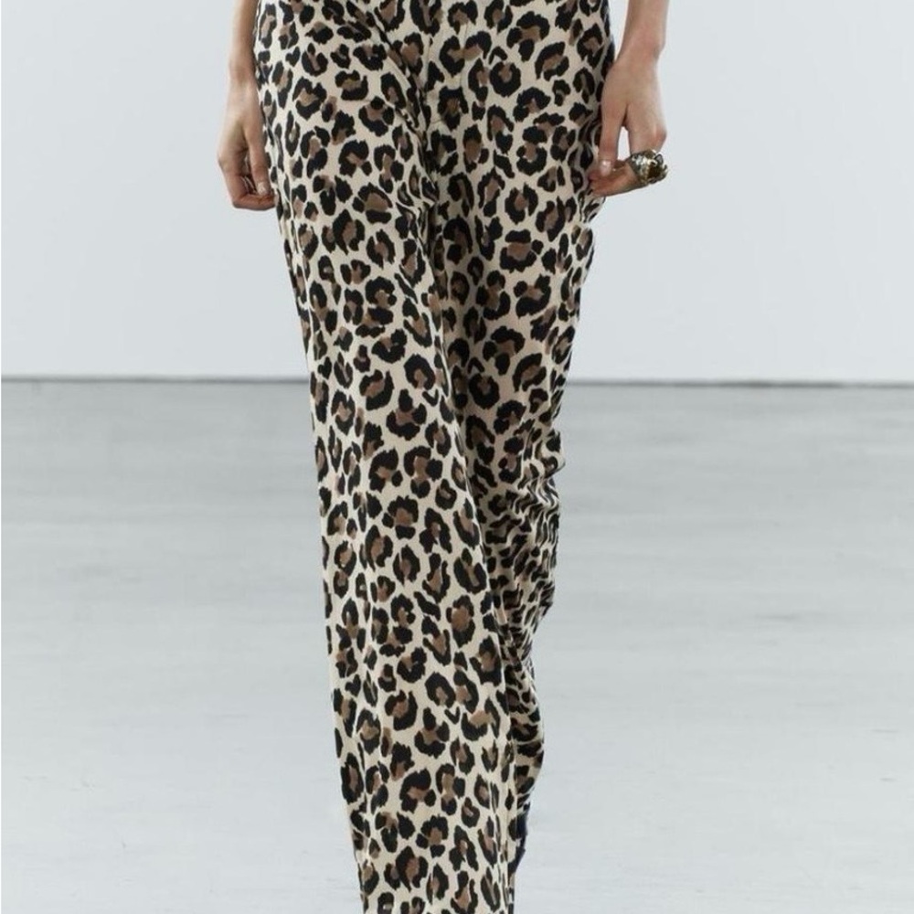 Leopard Print Women's Pants